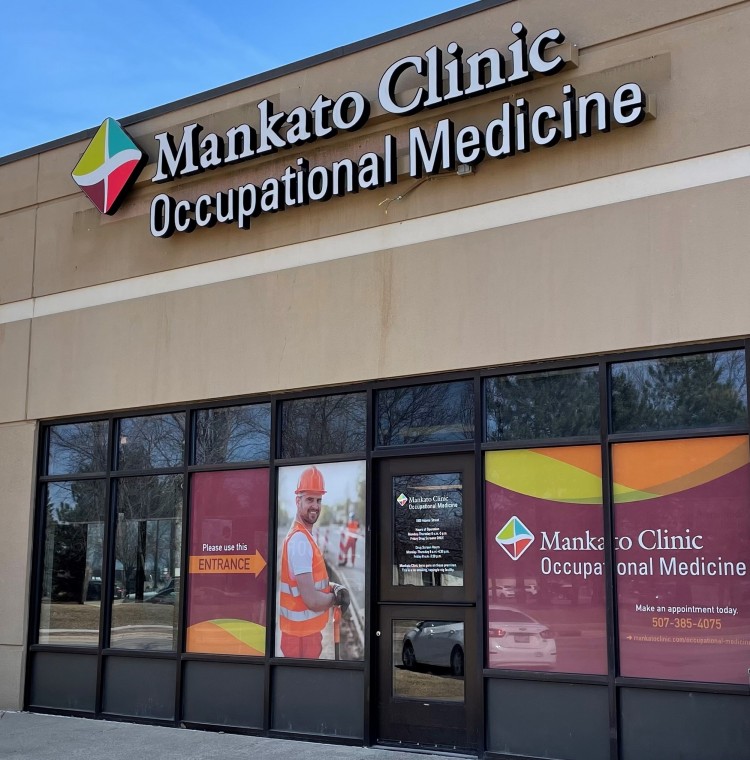 Exterior photo of Mankato Clinic's Occupational Medicine location