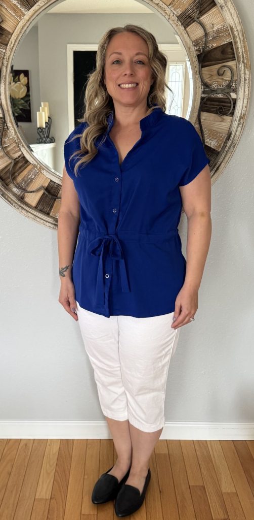 Woman after weight loss