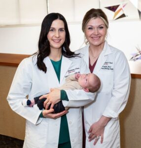 Fertility providers with baby
