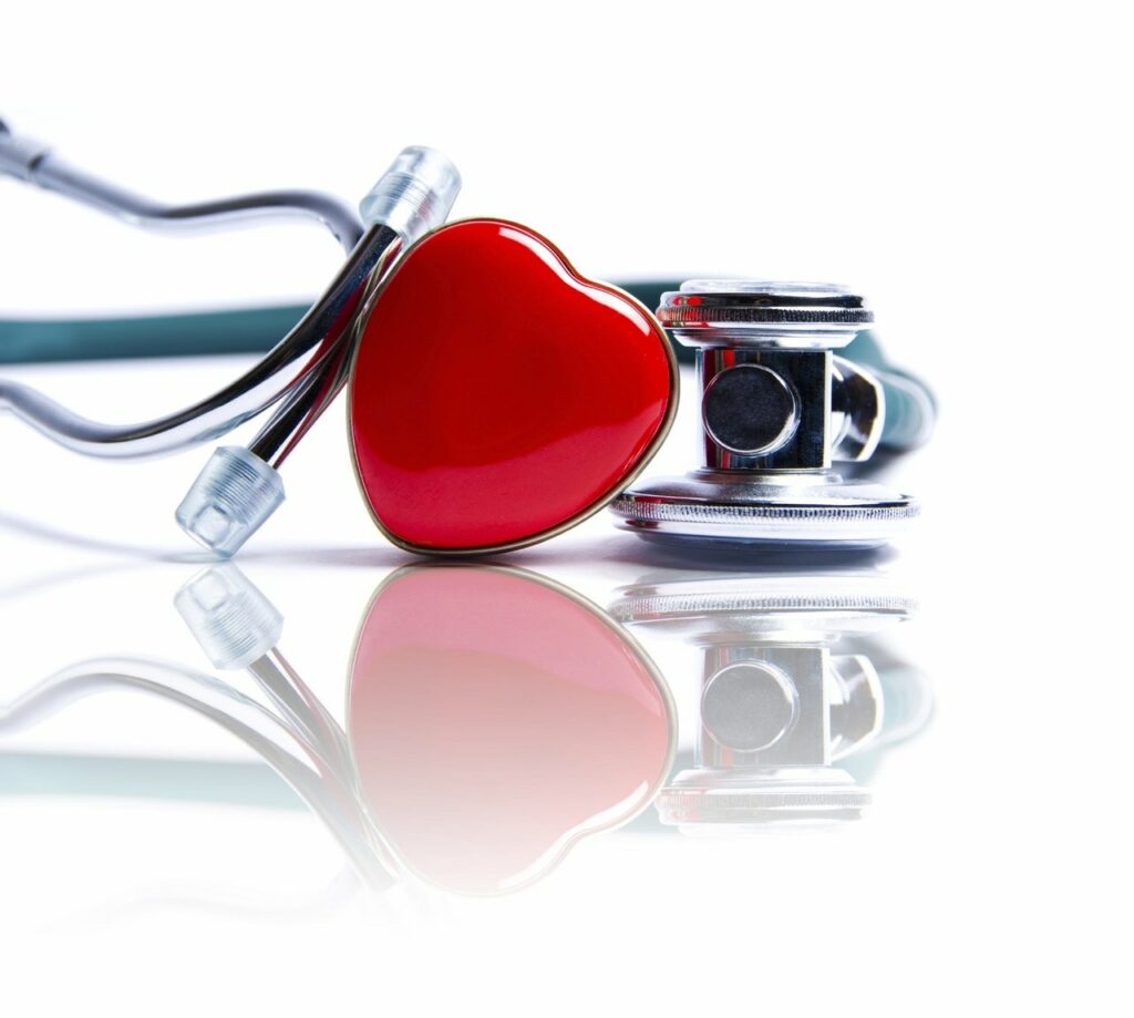 Image of heart and stethoscope